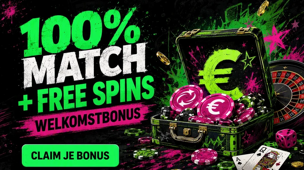 welkomstbonus pakket met EUR symbolen